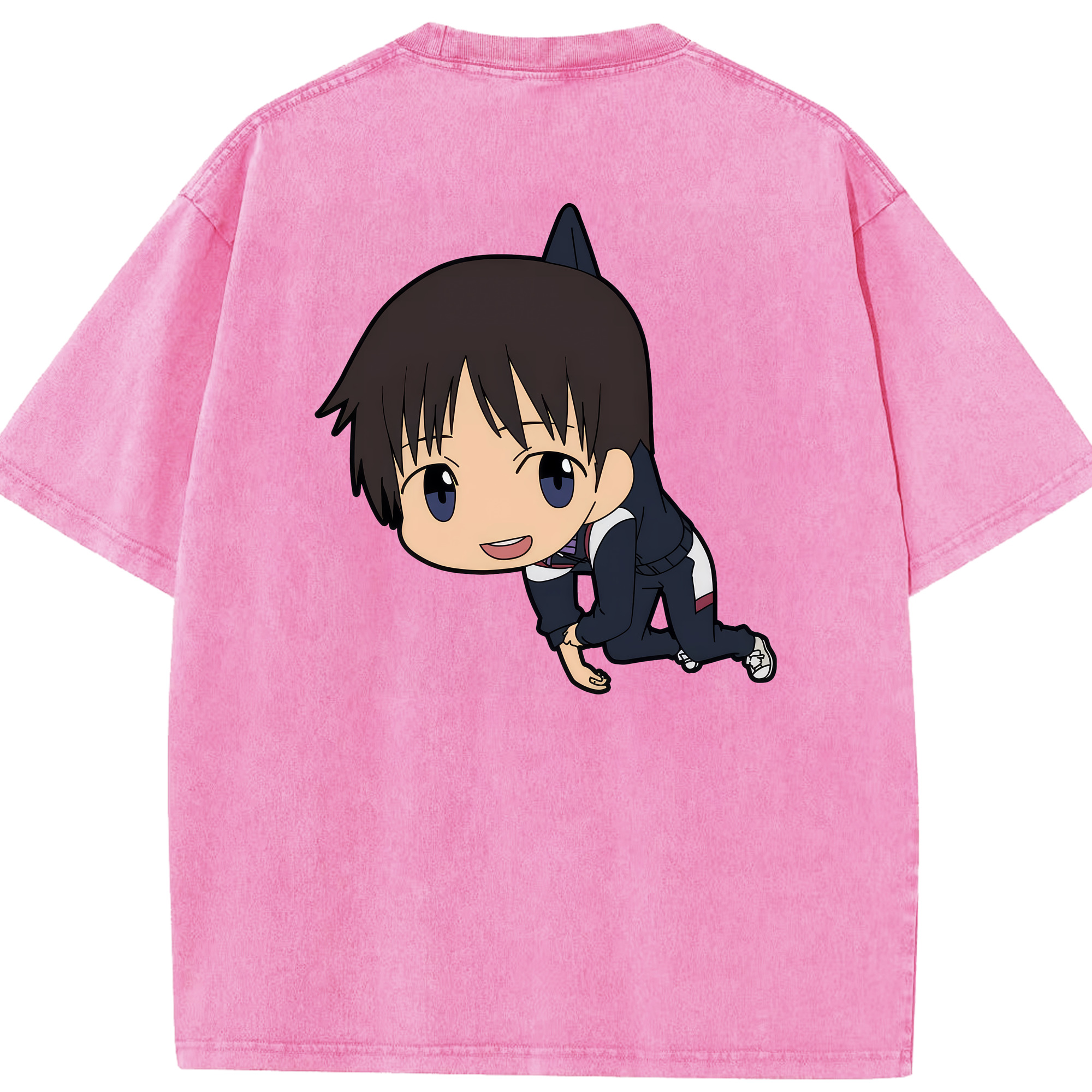 （画像用） EVA 新世紀エヴァンゲリオン 綿100% ヴィンテージ風 半袖Tシャツ（背面プリント）